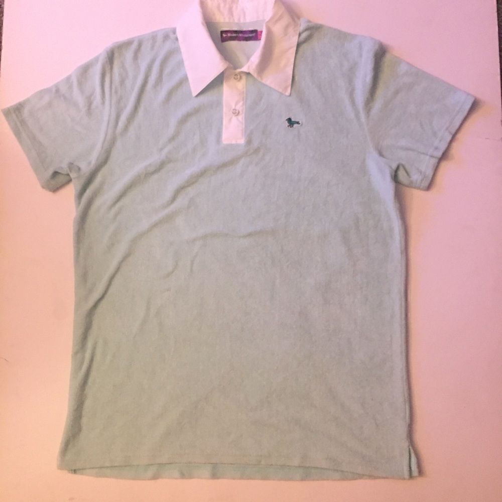 Modern Amusement Terrycloth Polo T Shirt